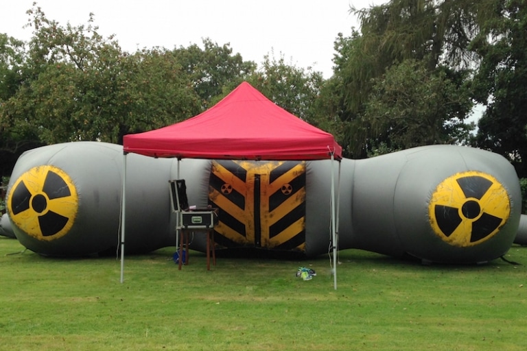 laser tag inflatables