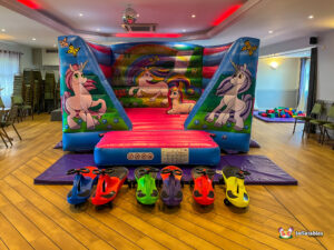 Badsey Community & Sports Club unicorn bouncer