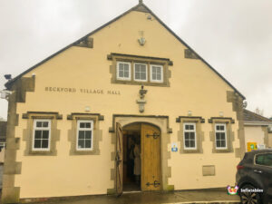 Beckford Village Hall front entrance