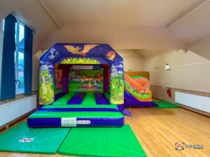 Bredon Village Hall BBC Inflatables Dinosaur Bounce and Slide