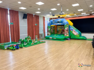 Farm Bounce and Slide in Crawford Memorial Hall