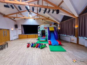 Crowle Parish Hall Jungle Bounce and Slide with Plasma Cars