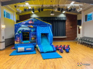 BBC Inflatables Plasmas at Dodford Village Hall