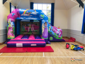 Girls bouncy castle