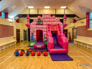 Feckenham Village Hall Equipment on alternative side of Hall