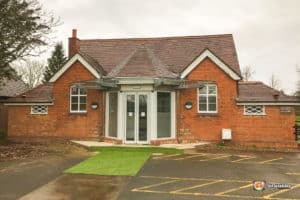 Hampton Lovett Village Hall Entrance