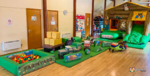 Great Witley Village Hall with Farm Play Barn Deluxe Soft Play Package