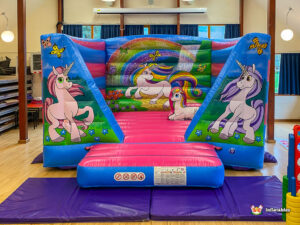 Great Witley Village Hall with Unicorn Bouncer