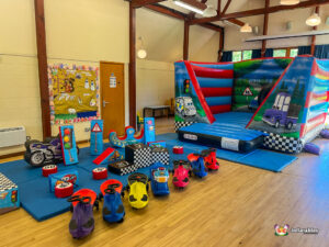 Great Witley Village Hall with automobile Soft Play Package