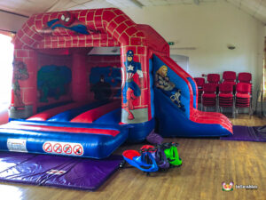 Superhero Bouncy castle