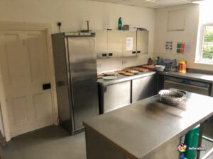 Hanbury Parish Hall Kitchen