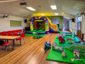 Hanley Swan Village Hall Dino bounce and slide with soft play package