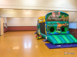 Horizon Hub Main Hall with BBC Inflatables Equipment