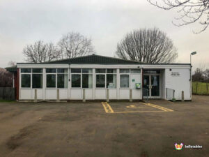 Rushwick Village Hall Front of Building and Carpark