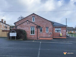 Salford Priors Memorial Hall Main Entrance