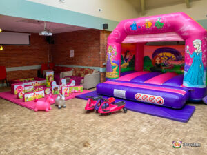 The Octagon Centre Princess and Fairies Bouncer with Princess Soft Play