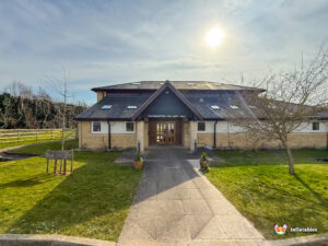 Toddington Village Hall Pathway to Building