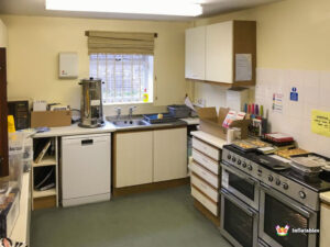 Clows Top Victory Hall kitchen 