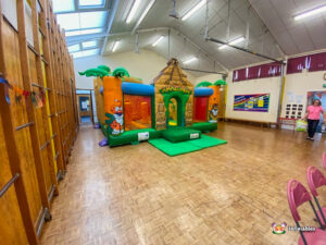 BBC Inflatables Amazonian Play Centre at St Barnabas School Hall