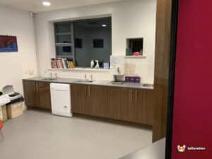 Warndon Community Hub kitchen