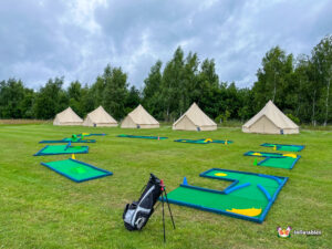 BBC Inflatables Golf at Alcott weddings