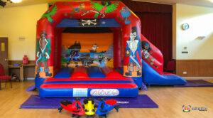 Bosbury Parish Hall Pirate Bounce and Slide with Plasma Cars