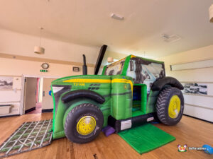 BBC Inflatables Tractor B&S at Ullenhall Village Hall