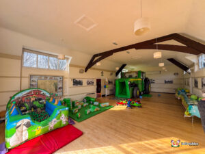 BBC Inflatables Tractor B&S & Soft Play Package at Ullenhall Village Hall